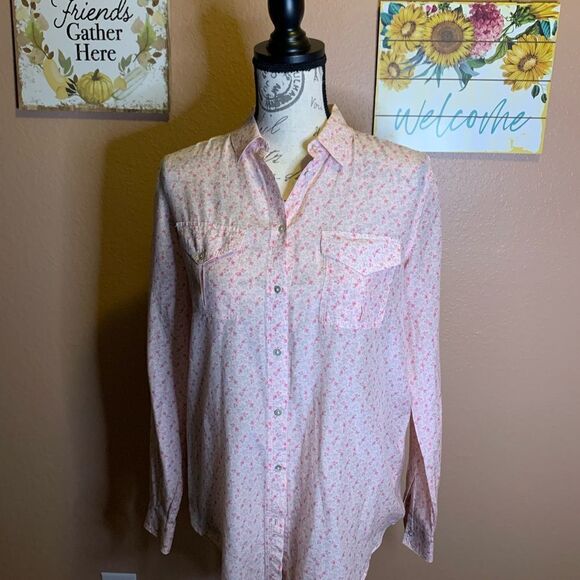 Victoria’s Secret PINK floral blouse - Picture 1 of 8